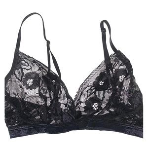 Hanky Panky lace Black Bra